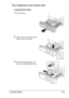 Page 133Loading Media 119 Tray 3 (Optional Lower Feeder Unit)
Loading Plain Paper
1Pull out Tray 3.
2Press down the media pressure 
plate to lock it into place.
3Slide the media guides to pro-
vide more space between them.
Downloaded From ManualsPrinter.com Manuals 