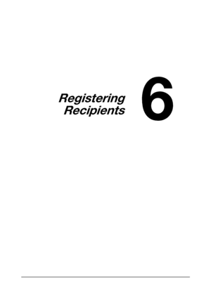 Page 886
Registering
Recipients
Downloaded From ManualsPrinter.com Manuals 