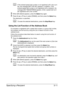 Page 52Specifying a Recipient3-11
dIf the entered speed dial number is not registered with a fax num-
ber, the message [NOT FAX NO.] appears. In addition, if the 
entered speed dial number is not registered with a recipient, the 
message [NOT REGISTERED!] appears. Enter a speed dial num-
ber registered with a fax number. 
3When [OK=Select] appears, press the Select key again.
4Press the + or , key to select [FINISH], and then press the Select key.
The destination is specified.
dTo erase the selected...