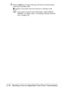 Page 59Sending a Fax at a Specified Time (Timer Transmission) 3-18
6Press the Start key to begin scanning, and then the machine enters 
transmission standby mode.
 appears in the screen when the machine is in standby mode.
dIf you want to cancel a timer transmission, select [CANCEL 
RESERV.]. For details, refer to “Cancelling a Queued Transmis-
sion” on page 3-25.
Downloaded From ManualsPrinter.com Manuals 