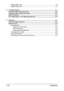 Page 7Contents x-6
SPEED DIAL LIST ....................................................................................... 7-6
GROUP DIAL LIST ...................................................................................... 7-6
8 Troubleshooting ............................................................................................. 8-1
Problems When Sending Faxes .................................................................... 8-2
Problems When Receiving Faxes...