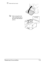 Page 162Replacing Consumables7-9
11Close the front cover.
When closing the front 
cover, press the area of 
the cover with small pro-
jections.
Downloaded From ManualsPrinter.com Manuals 