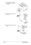 Page 263CompactFlash 10-12
1Turn off the printer and discon-
nect the power cord and inter-
face cables.
2Using a screwdriver, remove the 
back cover.
3Using a screwdriver, remove two 
screws. 
Downloaded From ManualsPrinter.com Manuals 