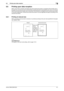 Page 126bizhub C360/C280/C2206-7
6.6 Printing upon data reception6
6.6 Printing upon data reception
When a document is received, the paper size of the received document is compared with the paper size in 
the paper tray, and the document is printed either by being reduced to the specified zoom ratio, or to the size 
that the document fits the paper size to be printed. If the machine is configured to print received documents 
in the same magnification, received documents are printed in full size regardless the...