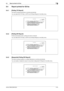 Page 161bizhub C360/C280/C2208-16
8.4 Report printed for G3 fax8
8.4 Report printed for G3 fax
8.4.1 [Polling TX Report]
The result of polling transmission is printed automatically.
You can select ON, If TX Fails, or OFF from [TX Result Report] in the Utility menu.
8.4.2 [Polling RX Report]
Printed automatically when a polling document is received.
You can select ON, If TX Fails, or OFF from [TX Result Report] in the Utility menu.
8.4.3 [Sequential Polling RX Report]
The result of polling reception to multiple...