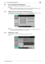 Page 176bizhub C360/C280/C2209-7
9.2 One-Touch/User Box Registration9
9.2 One-Touch/User Box Registration
A maximum of 2,000 destinations can be registered with the address book.
Reference
-If [Registering and Changing Addresses] is set to Restrict in Administrator Settings, register these des-
tinations using [One-Touch/User Box Registration] in Administrator Settings.
9.2.1 Displaying the One-Touch/User Box Registration screen
To display the One-Touch/User Box Registration screen, press the Utility/Counter key...