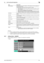 Page 183bizhub C360/C280/C2209-14
9.2 One-Touch/User Box Registration9
Reference
-To check a registered destination, select its registered name, and then press [Check Job Set.].
-To change the settings for a registered destination, select its registered name, and then press[Edit].
-To delete a registered destination, select its registered name, and then press [Delete].
9.2.7 Address Book - WebDAV
Register WebDAV destinations. To register a new destination, press [New].
1/3 page[Host Address] Enter the host name,...