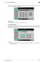 Page 220bizhub C360/C280/C22010-24
10.4 Administrator Settings (G3)10
If [Confirm Address (Register)] is ON, a screen for entering the fax number again appears after you press [OK]. 
Enter the fax number and then press [OK].
dReference
For details on the Confirm Address function, refer to page 10-21.
Incomplete TX Hold
This function temporarily retains documents failed to be transmitted in the Fax Retransmit User Box even with 
auto-redial due to a communications error or busy signals. To use Incomplete TX Hold...