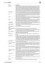 Page 288bizhub C360/C280/C22013-12
13.5 Fax Glossary13
F-Code A communication procedure related to the usage of subaddress of T.30* stand-
ardized by CIAJ (Communications and Information Network Association of Ja-
pan). F code is provided by Japanese Communications Industrial Corporation. 
Various kinds of capabilities are available for the communication among fax ma-
chines with the F code function irrespective of difference of the fax machine 
brand. This machine uses F code for the bulletin boards, relay...