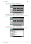 Page 44bizhub C360/C280/C2203-16
3.2 Touch panel3
Check Job - Check Job Settings - Original Settings
You can check the original settings
Check Job - Check Job Settings - Communication Settings
You can check the line settings and transmission method settings. Press either [ Back] or [Forward ] to 
check.
Check Job - Check Job Settings - Check E-Mail Settings
You can check the document name, subject, From address and message body to send E-mail messages.
Downloaded From ManualsPrinter.com Manuals 