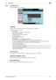 Page 78bizhub C360/C280/C2205-27
5.6 Direct Input5
5.6.5 IP Address Fax
Enter the destination of IP Address Fax.
[Address]
Enter any of the IP address, host name or E-mail address of the destination.
The entry methods are as follows:
-For IP address
Directly specify the IP address of the destination.
-For host name on network
Specify the host name of the destination.
-For E-mail address (1)
Use the E-mail address format. 
Entry example: 
IPv4 address format: ipaddrfax@[192.168.0.101]
IPv6 address format:...