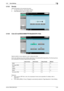 Page 94bizhub C360/C280/C2205-43
5.10 Scan Settings5
5.10.5 Density
Adjust the density for the scanned document.
-To adjust the density, press [Light] or [Dark].
-Press [Standard] to return to default value.
5.10.6 Color (E-mail/BOX/SMB/FTP/WebDAV/IP/I-FAX)
Specify whether to scan originals in color or black-and-white.
Some color settings may not be available, depending on the selected [File Type] setting. The following shows 
the combinations of the [File Type] and [Color] settings.
Reference
-When saving a...