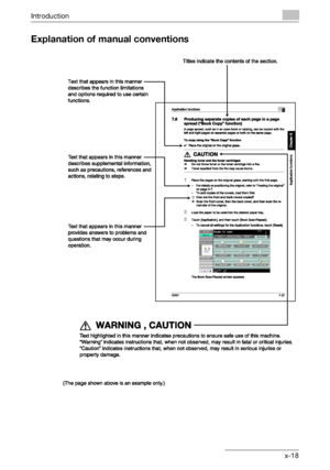 Page 19Introduction
C451x-18
Explanation of manual conventions
Downloaded From ManualsPrinter.com Manuals 