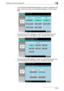 Page 171Printing a user box document4
C4514-36 – Touching [Insert Sheet Setting] displays a screen for specifying set-
tings. Touch the buttons for the desired settings, and then touch 
[OK].
– Touching [Text Color] displays a screen for specifying the color. 
Touch the button for the desired color, and then touch [OK].
– Touching [Text Size] displays a screen for specifying the text size. 
Touch the button for the desired size, and then touch [OK].
Downloaded From ManualsPrinter.com Manuals 