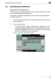 Page 210Sending a user box document5
C4515-8
5.2 Specifying the destination
Selecting from the address book
Follow the procedure described below to send data by selecting a recipient 
from the already registered destinations.
For details on registering destinations, refer to the User’s Guide [Network 
Scanner Operations].
1From the Use Document screen, select the document to be sent, and 
then touch [Send].
2Touch [Address Book].
– The index appears if “Default Address Book” (displayed by touch-
ing [Custom...