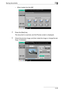 Page 57Saving documents2
C4512-22 – When loaded into the ADF
4Press the [Start] key.
The document is scanned, and the Preview screen is displayed.
5Check the preview image, and then rotate the image or change the set-
tings, if necessary.
Downloaded From ManualsPrinter.com Manuals 