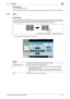 Page 107bizhub C652/C652DS/C552/C552DS/C4525-41
5.4 Application5
dReference
To set to an appropriate zoom:
Press the [Utility/Counter] key ö [User Settings] ö [Copier Settings] ö [Auto Zoom for Combine/Booklet].
5.4.7 Erase
Frame Erase
Copies can be produced by erasing shadows of punched holes, unnecessary areas around the original text, 
such as the transmission information on received faxes and the shadows of punched holes. All four sides 
around the original can be erased in the same width or in a different...