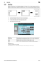 Page 125bizhub C652/C652DS/C552/C552DS/C4525-59
5.4 Application5
5.4.9 Card Copy
Separately scans the contents of the front and back sides of a card, for example, insurance card, drivers 
license, or business card, and copies them together on one sheet. You can copy a card with the full size or 
enlarge an image to fit paper. Using the card copy function, you can save the number of sheets to be used.
0A card must be placed in the erect mode on the original glass.
0The card copy function and the auto paper...