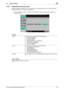 Page 198bizhub C652/C652DS/C552/C552DS/C4527-50
7.10 Security Settings7
7.10.3 Administrator Security Levels
Configure settings so that the user can change some of the settings accessible only to the administrator. 
Settings allowed to the user appear in User Settings.
%Press the [Utility/Counter] key ö [Administrator Settings] ö [Security Settings] ö [Administrator 
Security Levels].
Settings
Level 1 Allows the user to change the following settings.
• Power Save Settings
• Auto Zoom (Platen)
• Auto Zoom (ADF)
•...