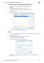 Page 242bizhub C652/C652DS/C552/C552DS/C45210-7
10.1 Using an authentication unit (biometric type)10
Checking the version of the installed Data Administrator
1From the Help menu of Data Administrator, select Version Information.
NOTICE
This software cannot be used if the version is 3.x. Install 4.x.
If Data Administrator V3.x is installed, it is removed when V4.x is installed.
2Click the [Plug-in version].
3In Plug-in information list:, confirm the plugin version of Data Administrator.
%This software is...