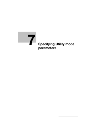 Page 2987Specifying Utility mode 
parameters
Downloaded From ManualsPrinter.com Manuals 