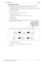 Page 168bizhub C652/C652DS/C552/C552DS/C4527-20
7.1 System Settings7
Color Registration Adjust
If color shifts are detected in the print result, adjust the each color print position for each paper type.
0The procedure for adjusting the color registration is the same for yellow, magenta and cyan.
1Press the [Utility/Counter] key ö [Administrator Settings] ö [System Settings] ö [Expert Adjustment] 
ö [Color Registration Adjust].
2Select a color to be corrected.
3Select a paper type for which color registration is...