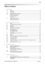 Page 2bizhub C652/C652DS/C552/C552DS/C452 Contents-1
Table of contents
1 Introduction
1.1 Welcome ..........................................................................................................................................  1-2
1.1.1 Users guides ..................................................................................................................................... 1-2
1.1.2 Users Guide...