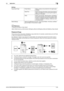 Page 116bizhub C652/C652DS/C552/C552DS/C4525-50
5.4 Application5
dReference
To specify and detect a Copy Guard:
Select Utility/Counter ö [Administrator Settings] ö [Security Settings] ö [Security Details] ö [Copy Guard].
Password Copy
This function prints a document, embedding a copy protect text, for example, a preset stamp such as Private 
or date, and a password for Password Copy.
If an attempt is made to copy password-copied sheets, the machine that supports this function scans a 
Password Copy pattern and...