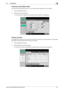 Page 217bizhub C652/C652DS/C552/C552DS/C4528-10
8.2 Consumables8
Checking consumables status
In the Check Consumable Life screen, you can check the status (usage level) of consumables.
1Press the [Utility/Counter] key.
2Press [Check Consumable Life].
%To print the list of usage levels, press [Print List], then [Start] or the [Start] key.
Viewing counters
In the Meter Count screen, you can check the total number of prints since counting started. In the Coverage 
Rate screen, the consumed amount of toner can be...