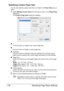 Page 33Specifying Page Setup Settings 1-26
Specifying Custom Paper Size
You can also specify a paper size that is not listed in the Paper Size pop-up 
menu.
1Select Manage Custom Sizes from the pop-up menu, in the Page Setup 
dialog box.
The Custom Page Sizes dialog box appears.
„+
Click this button to create a new custom page size.
„-
Click this button to delete a custom page size.
„Duplicate
Click this button to duplicate (copy) the settings of an existing custom 
page size and create a new custom page size...