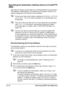 Page 145Scanning With the Machine 6-12
Specifying the Destination Address (Scan to E-mail/FTP/
SMB)
Scan data can be sent via the network to a specified address (e-mail address, 
FTP address or SMB address). The address can be typed in directly, or an 
address registered on the machine can be selected.
To send scan data via the network, settings for NETWORK SETTING 
and 
E-MAIL SETTING (when sending to an e-mail address) must 
be specified.
If the size of the scan data sent by e-mail exceeds the size specified...