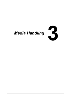 Page 823Media Handling
Downloaded From ManualsPrinter.com Manuals 