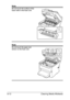 Page 223Clearing Media Misfeeds 9-12
Note
Do not touch the surface of the 
fuser roller in the fuser unit.
Note
Do not touch the paper exit 
sensor on the fuser unit. 
Downloaded From ManualsPrinter.com Manuals 