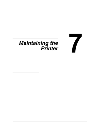 Page 1097
Maintaining the
Printer
Downloaded From ManualsPrinter.com Manuals 