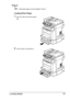 Page 75Loading Media 61 Tray 2
Only plain paper can be loaded in Tray 2.
Loading Plain Paper
1Pull out Tray 2 as far as possi-
ble.
2Lift up Tray 2 to remove it.
Downloaded From ManualsPrinter.com Manuals 