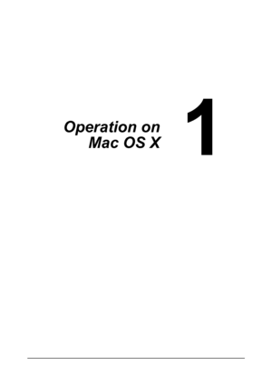 Page 16Operation on
Mac OS X
Downloaded From ManualsPrinter.com Manuals 