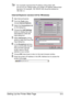 Page 142Setting Up the Printer Web Page5-5
Our examples represent the IP address of the printer with: 
xxx.xxx.xxx.xxx. Always enter your printer’s IP address without lead-
ing zeros. For example, 192.168.001.002 should be entered as 
192.168.1.2.
Internet Explorer (version 6.0 for Windows)
1Start Internet Explorer.
2From the To o l s menu 
choose Internet Options.
3Select the Connections tab 
on the dialog box.
4Choose the LAN Settings 
button to display the Local 
Area Network (LAN) Set-
tings dialog box....