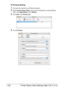 Page 53Printer Setup Utility Settings (Mac OS X 10.4) 1-38
IP Printing Setting
1Connect the machine to an Ethernet network.
2Open Printer Setup Utility, which can be accessed by clicking Startup 
Disk, then Applications, then Utilities.
3Click Add in the Printer List.
4Click IP Printer.
Downloaded From ManualsPrinter.com Manuals 