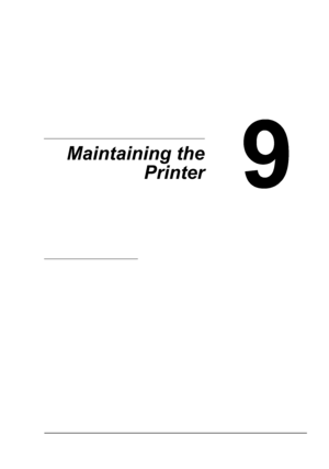 Page 175Maintaining the
Printer
Downloaded From ManualsPrinter.com Manuals 