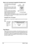 Page 122Media Types 108
What Is the Guaranteed Imageable (Printable) Area?
The printable area on all media sizes is 
up to 4.2 mm (0.165) from the edges 
of the media.
Each media size has a specific image-
able area, the maximum area on which 
the printer can print clearly and without 
distortion. 
This area is subject to both hardware 
limits (the physical media size and the 
margins required by the printer) and 
software constraints (the amount of 
memory available for the full-page frame buffer). The...