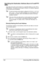 Page 144Scanning With the Machine 132
Specifying the Destination Address (Scan to E-mail/FTP/
SMB)
Scan data can be sent via the network to a specified address (e-mail, FTP or 
SMB address). The address can be typed in directly, or an address registered 
on the machine can be selected.
To send scan data via the network, settings for NETWORK SETTING 
and 
E-MAIL SETTING (when sending to an e-mail address) must 
be specified. For details, refer to the Reference Guide on the Docu-
mentation CD/DVD.
If the size of...