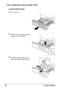 Page 98Loading Media 86
Tray 3 (Optional Lower Feeder Unit)
Loading Plain Paper
1Pull out Tray 3.
2Press down the media pressure 
plate to lock it into place.
3Slide the media guides to pro-
vide more space between them.
Downloaded From ManualsPrinter.com Manuals 