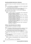 Page 200Scanning With the Machine 186
Specifying Multiple Destination Addresses
A destination address can be added if a destination e-mail address is speci-
fied.
If an FTP address or an SMB address was selected, multiple destina-
tion addresses cannot be specified.
1In the main screen (Scan mode), press the + or , key to select the cur-
rent data destination setting, and then press the Select key.
2Press the + or , key to select ADD, and then press the Select key.
3Specify the destination address.
For details...