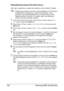 Page 206Scanning With the Machine 192
Editing/Deleting Speed Dial Destinations
Information registered as a speed dial destination can be edited or deleted.
Machine key operations cannot be used to edit/delete an FTP address 
or SMB address registered as a speed dial destination. These 
addresses can be edited/deleted with Local Setup Utility (LSU) or 
PageScope Web Connection. For details, refer to the Reference 
Guide on the Documentation CD/DVD.
1In the main screen (Scan mode), press the + or , key to select...