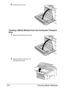 Page 284Clearing Media Misfeeds 270
6Close the front cover.
Clearing a Media Misfeed from the Horizontal Transport 
Area
1Open the machines front cover.
2Slowly raise the scanner unit, 
and open the cover.
Downloaded From ManualsPrinter.com Manuals 