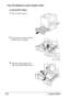 Page 158Loading Media 144
Tray 3/4 (Optional Lower Feeder Units)
Loading Plain Paper
1Pull out Tray 3 (Tray 4).
2Press down the media pressure 
plate to lock it into place.
3Slide the media guides to pro-
vide more space between them.
Downloaded From ManualsPrinter.com Manuals 