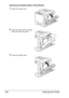 Page 208Cleaning the Printer 194
Cleaning the Duplex Option Feed Rollers
1Open the duplex cover.
2Clean the feed rollers by wiping 
them with a soft, dry cloth.
3Close the duplex cover.
Downloaded From ManualsPrinter.com Manuals 