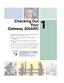 Page 111
1
Checking Out
Yo u r
Gateway 200ARC
This chapter introduces you to the basic features of your 
notebook. Read this chapter to learn:
■How to identify the features of your Gateway 
notebook
■How to locate your notebook’s model and serial 
number
■How to locate the Microsoft Certificate of Authenticity
■How to locate the specifications for your notebook
■What accessories are available for your notebook
Tips & TricksTo access the contents of this guide, click 
Start, All Programs, then click Gateway...