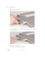 Page 116106
Chapter 7: Using Multimedia
www.gateway.com
8Slide the bay module out.
9Firmly push the new bay module straight into the bay until the latches 
click into place.
10Turn your notebook over.
11Reconnect the optional port replicator. 