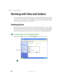 Page 7464
Chapter 4: Windows Basics
www.gateway.com
Working with files and folders
You can organize your files and programs to suit your preferences much like 
you would store information in a file cabinet. You can store these files in folders 
and copy, move, and delete the information just as you would reorganize and 
throw away information in a file cabinet.
Viewing drives
Drives are like file cabinets because they hold files and folders. A convertible 
tablet PC almost always has more than one drive. Each...